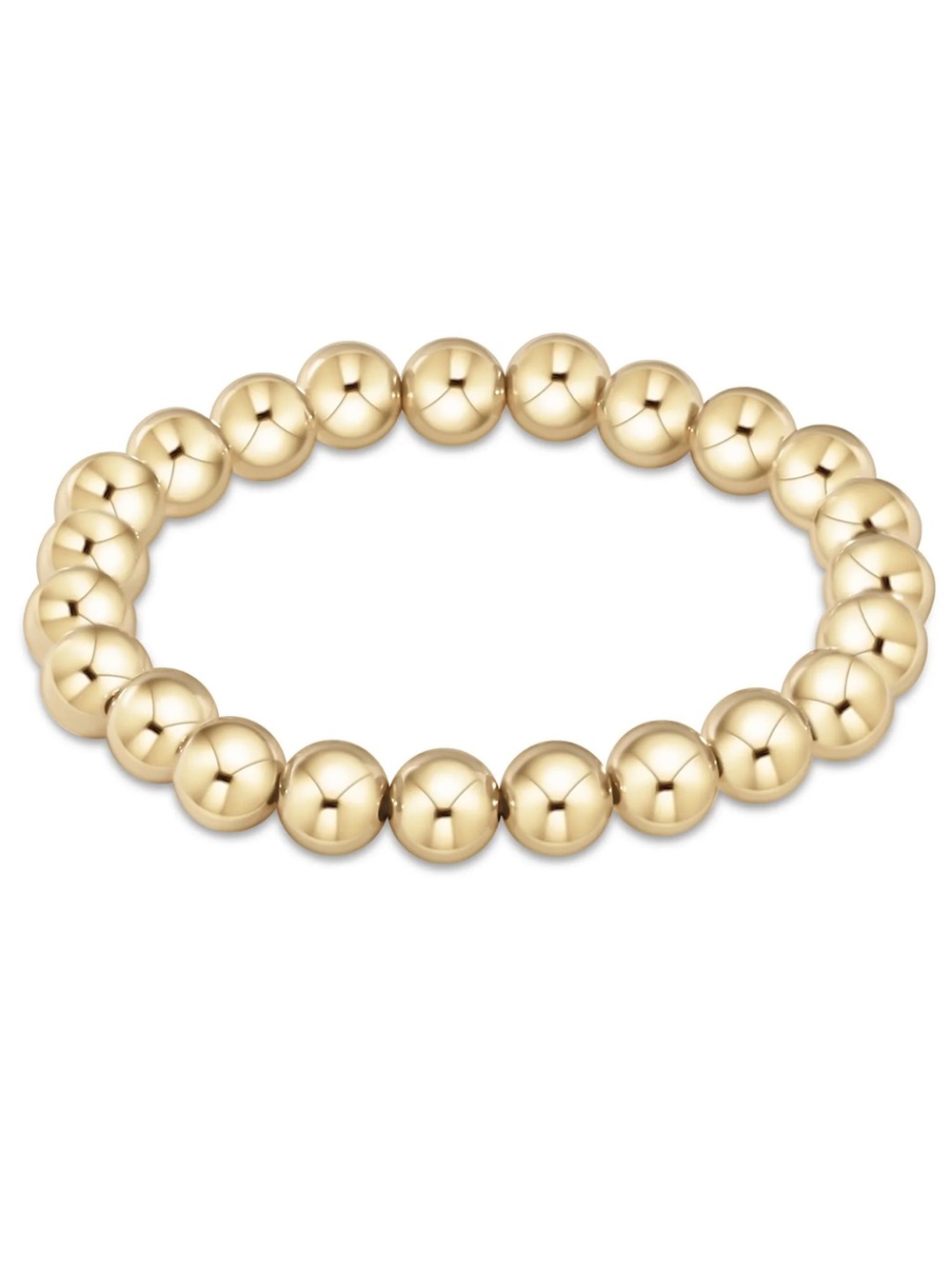 Enewton Classic Gold Beaded Bracelet 8mm